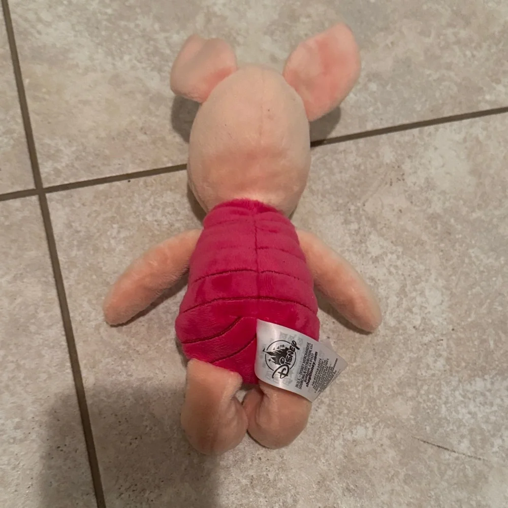 Disney Piglet 9 Inch Plush Winnie The Pooh - Picture 3 of 4